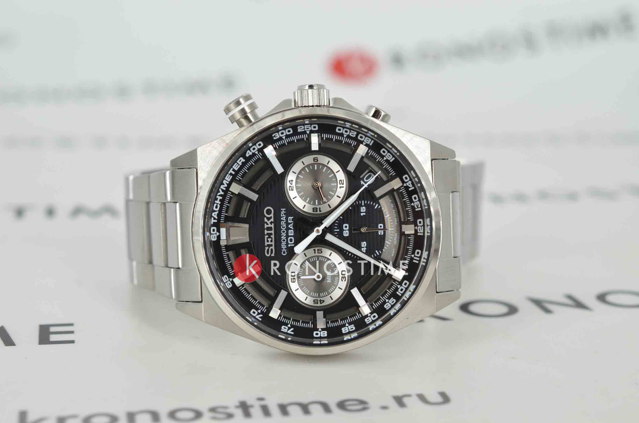 Seiko Seiko Conceptual Series Sports SSB397P1, sports япония мужские часы на браслете нержавеющая сталь боковой вид